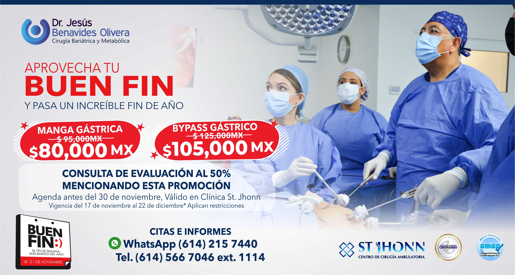 DR. JESUS BENAVIDES OLIVERA CIRUJANO BARIATRA